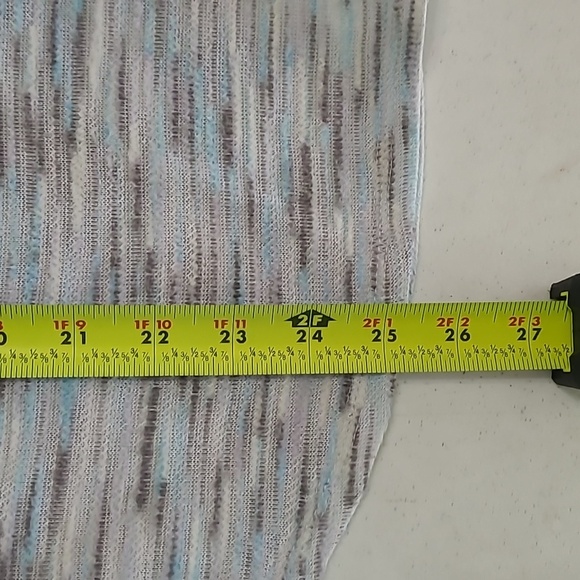 Ruby Rd Light Blue & Grey Cowl Neck Sweater size XL - Picture 6 of 6